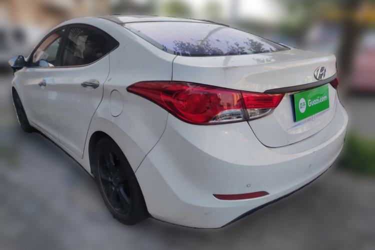 Used Hyundai Elantra (5th Generation / Langdong) 2013 1.6L Automatic Leading Model Rear Left 45 Deg