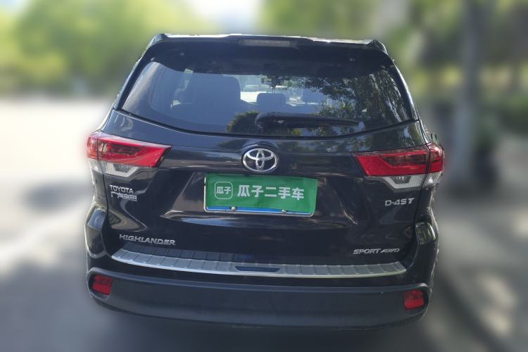 Used Toyota Highlander 2018 2.0T Four-Wheel Drive Prestige Version 7 Seats China VI Standard