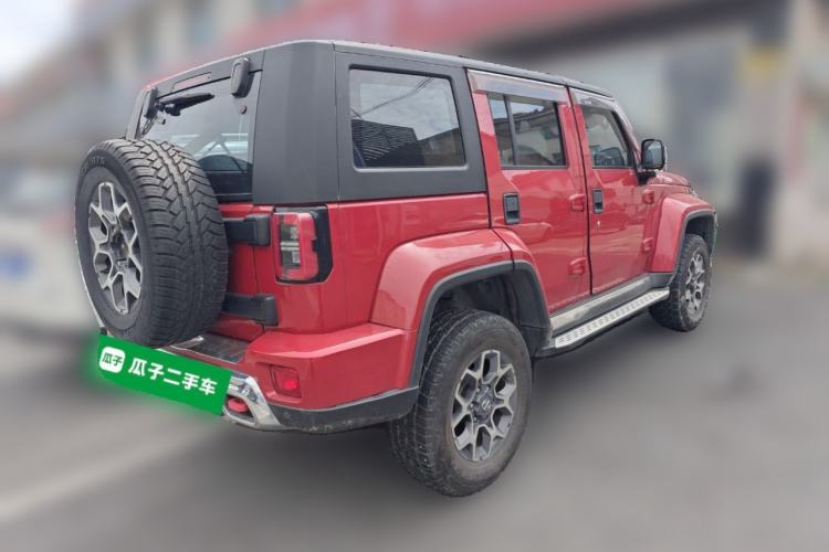 Used BAIC Off-Road BJ40 2018 PLUS 2.3T Automatic Four-Wheel Drive Flagship Version China V Emission Standard Rear Right 45 Deg