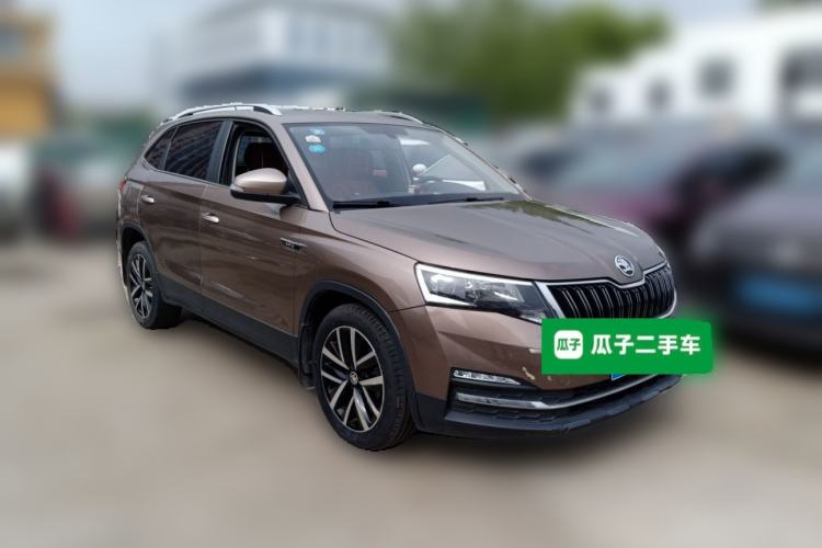 Used Skoda Kamiq 2018 1.5L Manual Comfort Edition China V Standard Front Right 45 Deg