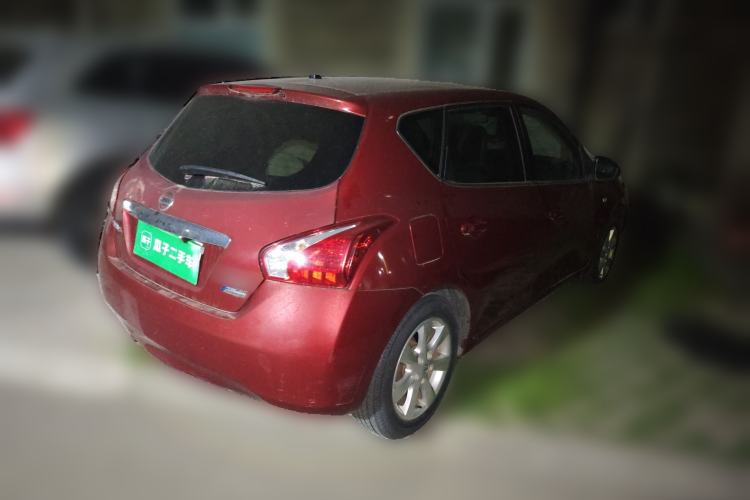 Used Nissan Tiida 2011 1.6L CVT Smart Version Rear Right 45 Deg