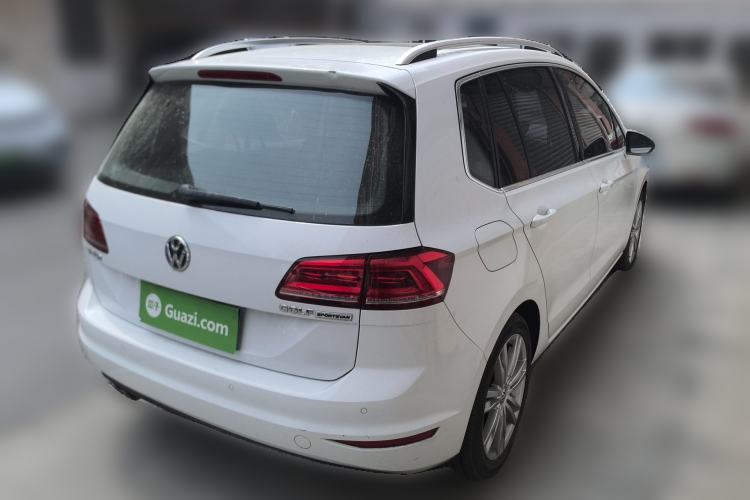 Used Volkswagen Golf Sportsvan 2016 280TSI Automatic Luxury Model Rear Right 45 Deg