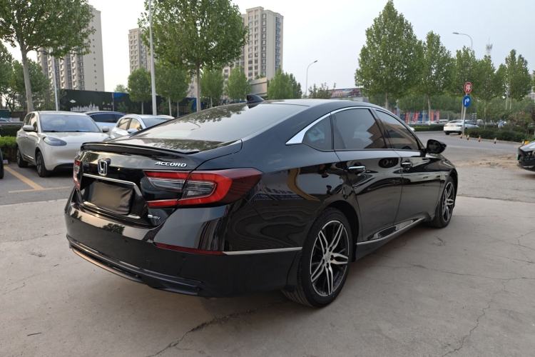 Used Honda Accord 2022 Xing·Hybrid 2.0L Phantom Night·Sharp Intelligence Edition Rear Right 45 Deg