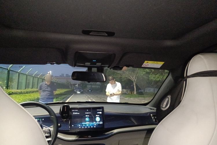 Used BYD Qin PLUS 2021 EV 500KM Luxury Model Headliner