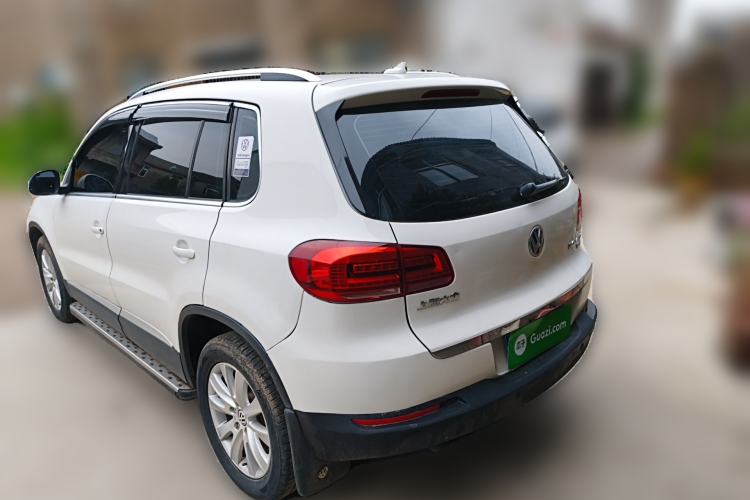 Used Volkswagen Tiguan 2013 1.8TSI Automatic Two-Wheel Drive Luxury Model Rear Left 45 Deg