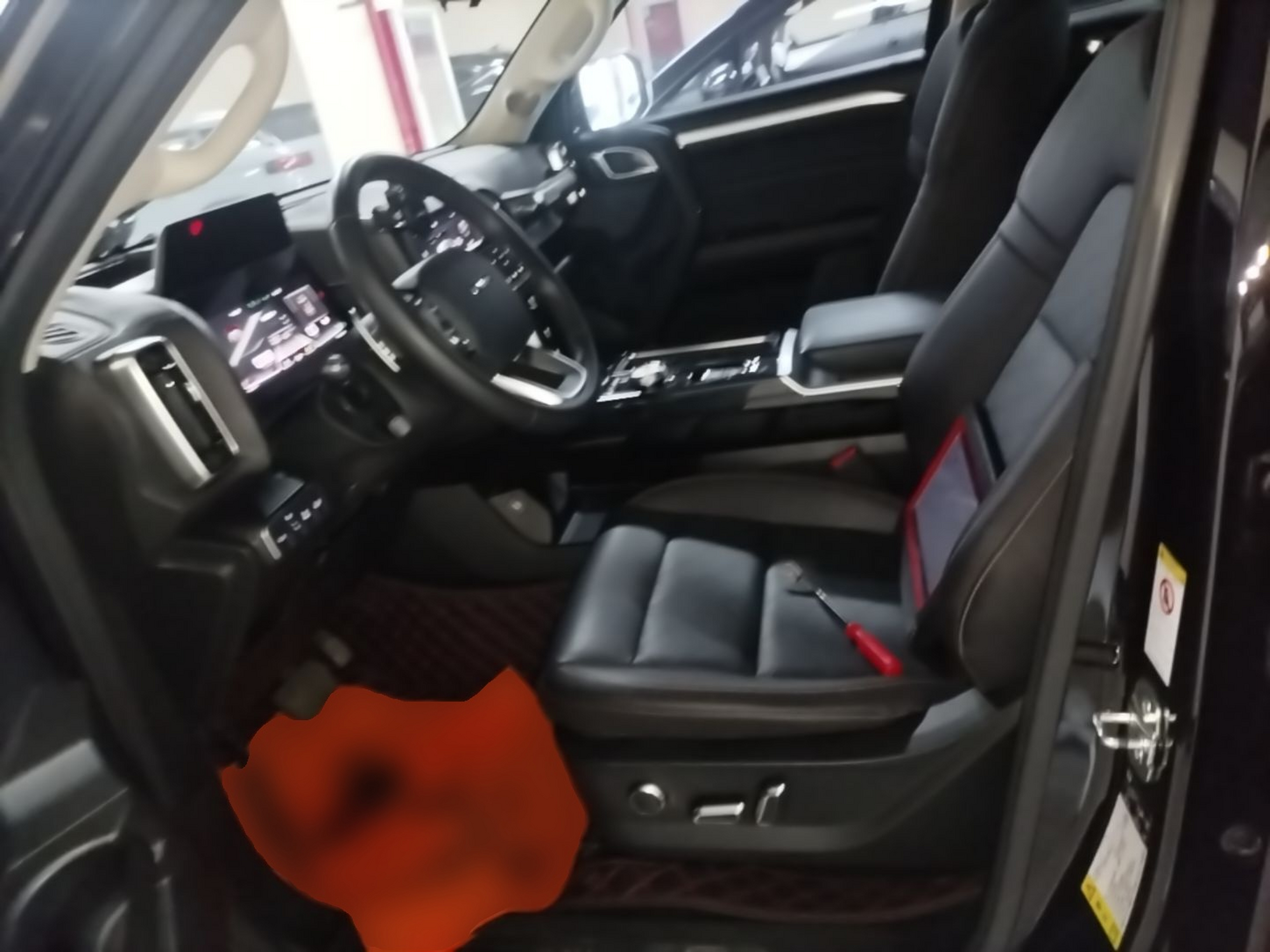 Avant de la voiture