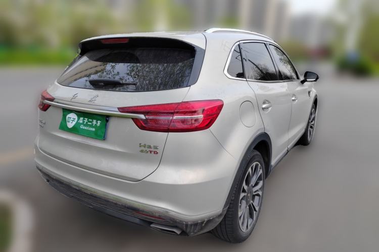 Used Hongqi HS5 2019 2.0T Smart Connect Flagship All-Wheel-Drive Version Rear Right 45 Deg