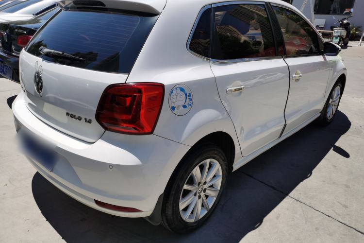 Used Volkswagen Polo 2014 1.6L Manual Comfort Edition Rear Right 45 Deg