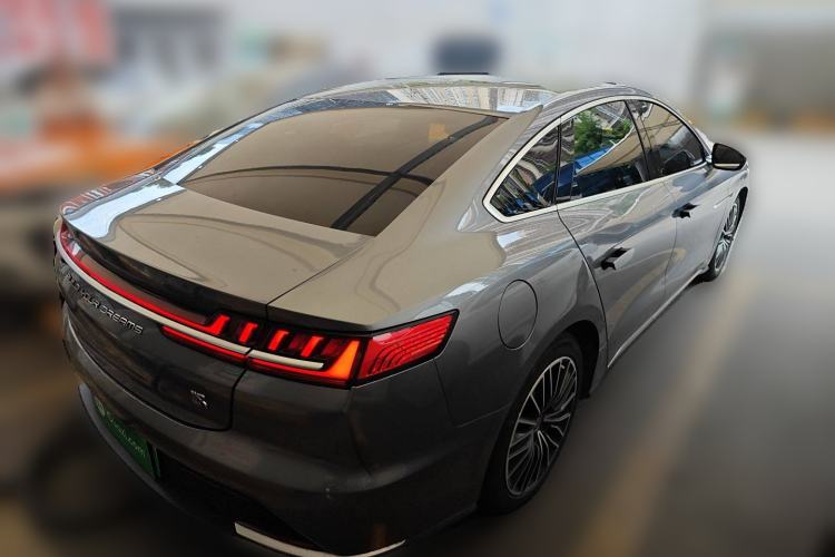 Used BYD Han 2020 EV Long-Range Luxury Model Rear Right 45 Deg