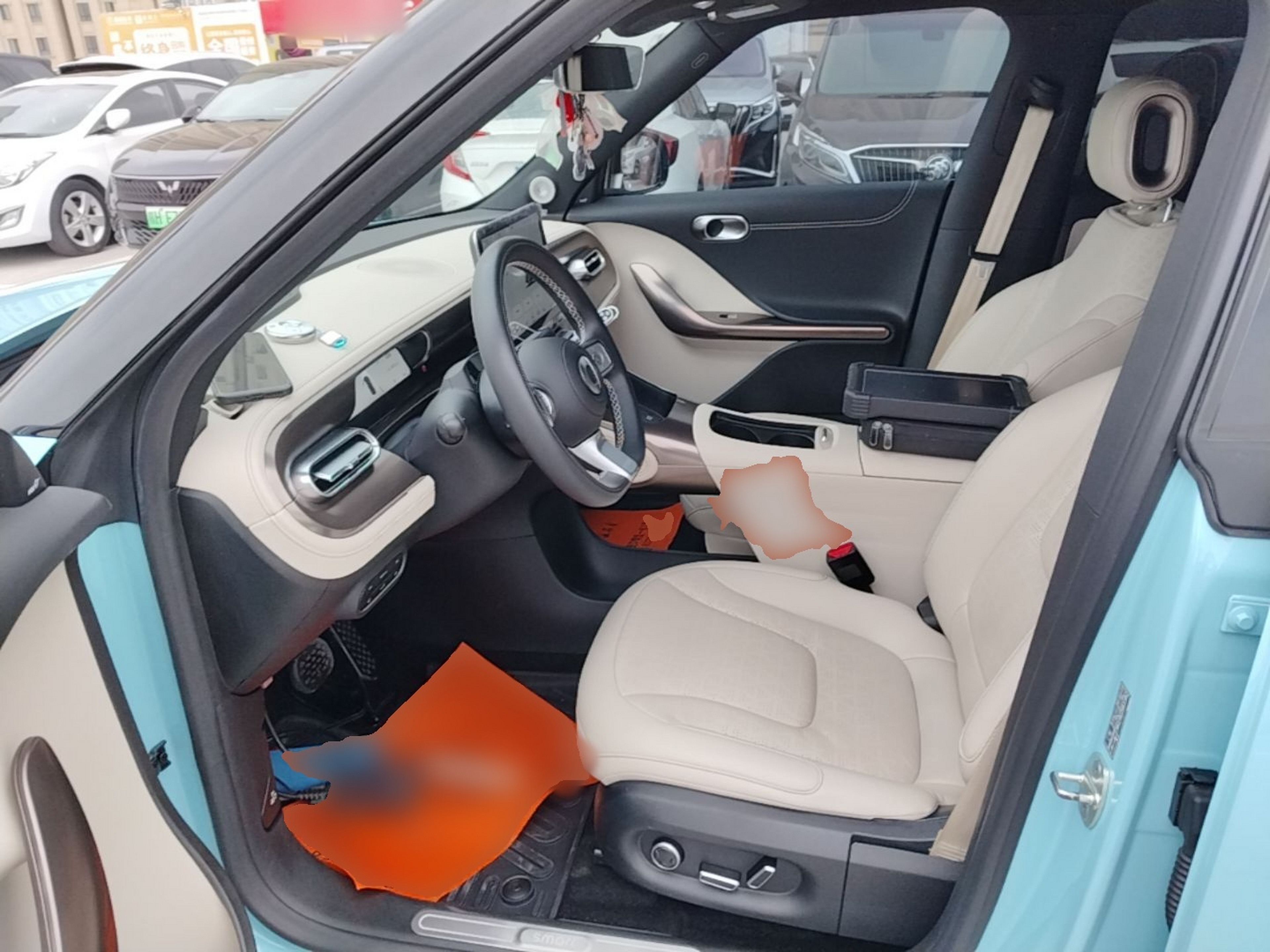 Avant de la voiture