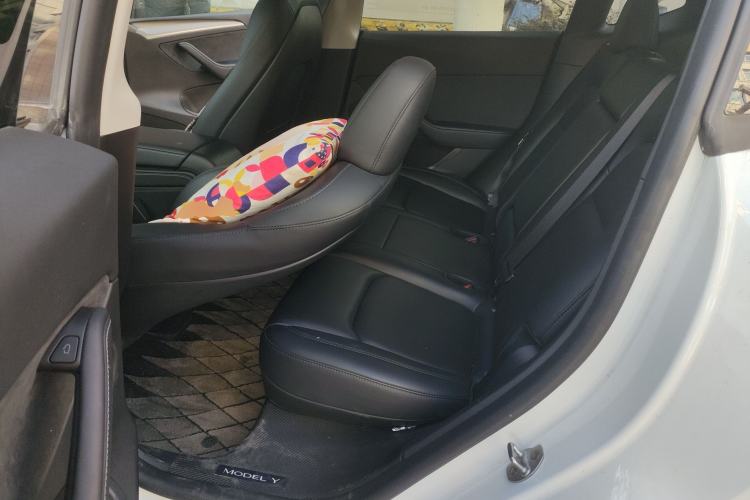 Used Tesla Model Y 2024 Long-Range All-Wheel-Drive Version Left Rear Seat