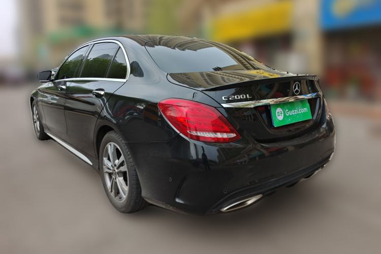 Used Mercedes-Benz C-Class 2018 C 200 L Sport Edition Rear Left 45 Deg