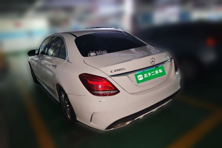 Used Mercedes-Benz C-Class 2017 C 180 L Sport Edition Rear Left 45 Deg