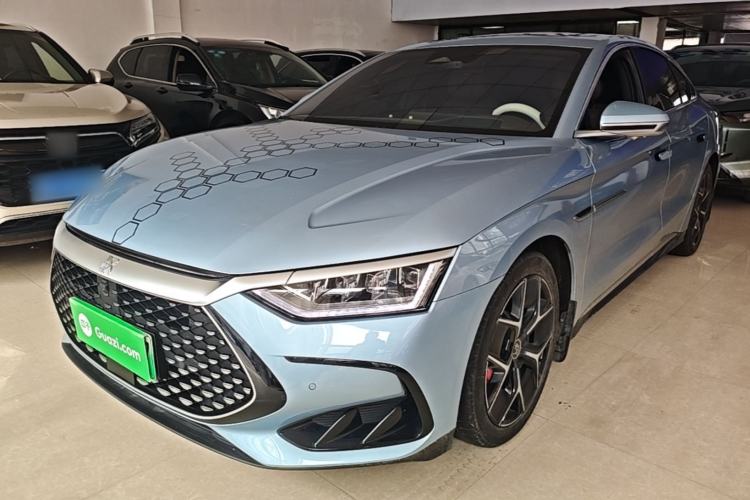Used BYD Han 2023 DM-i Champion Edition 200KM Flagship Model Guazi used car, China used car export, Used car for sale, Used BYD cars, Cheapest cars for sale