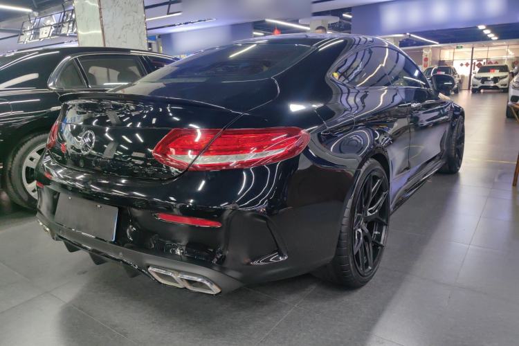 Used Mercedes-Benz C-Class AMG 2016 AMG C 63 Coupe Rear Right 45 Deg