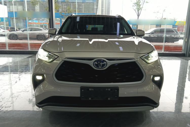 Used Toyota Highlander 2023 2.5L Smart Electric Hybrid Dual-Motor All-Wheel-Drive Luxury 7-Seater Front