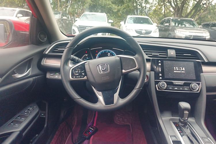 Used Honda Civic 2019 220TURBO CVT Dynamic Edition China VI Steering Wheel