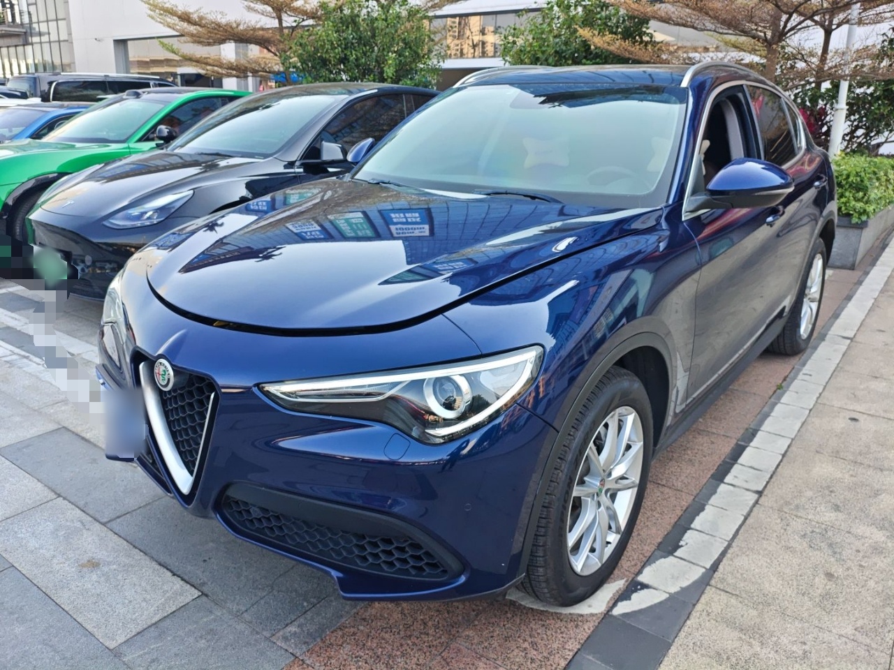 Parte inferior delantera