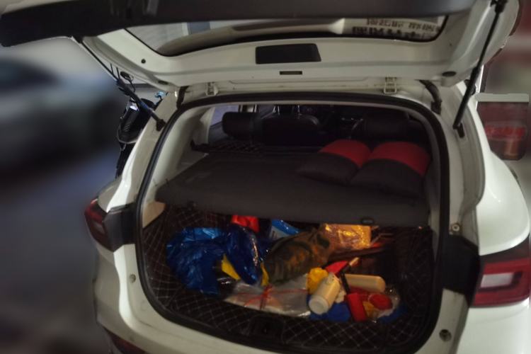 Used MG ZS 2017 1.5L Automatic Elite Edition Trunk