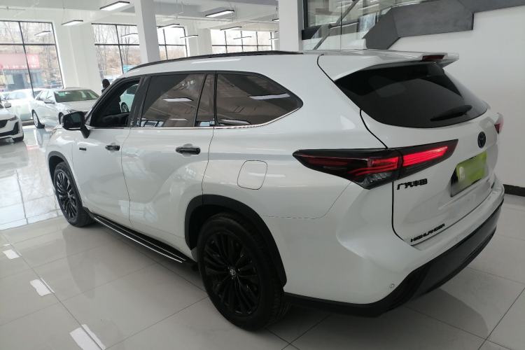 Used Toyota Highlander 2023 2.5L Smart Electric Hybrid Dual-Engine 4x4 Knight Edition 7 Seats Rear Left 45 Deg