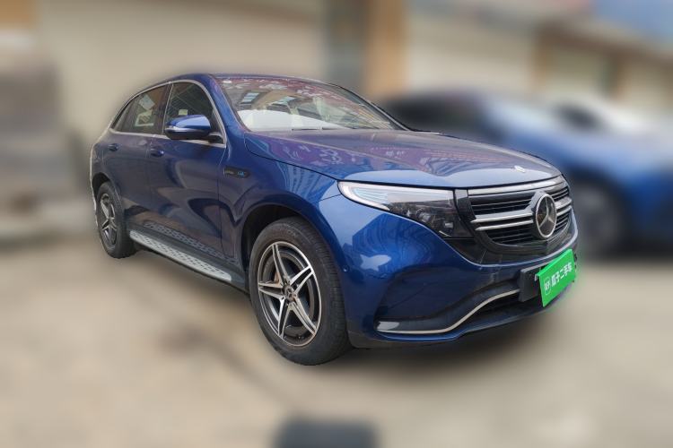 Used Mercedes-Benz EQC 2021 EQC 400 4MATIC Front Right 45 Deg