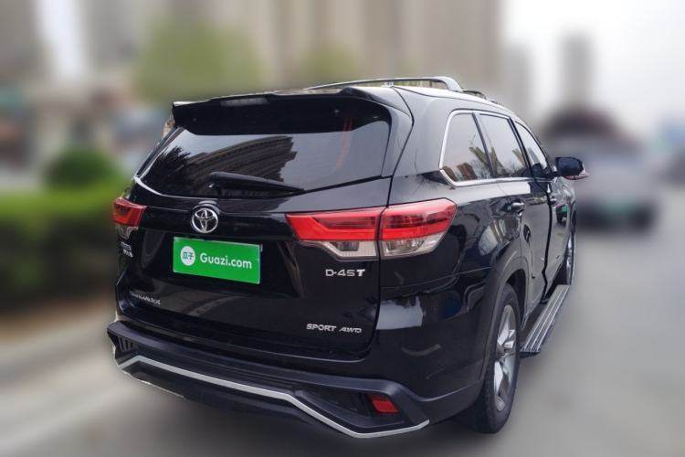 Used Toyota Highlander 2018 2.0T Four-Wheel Drive Prestige Version 7 Seats China VI Standard Rear Right 45 Deg