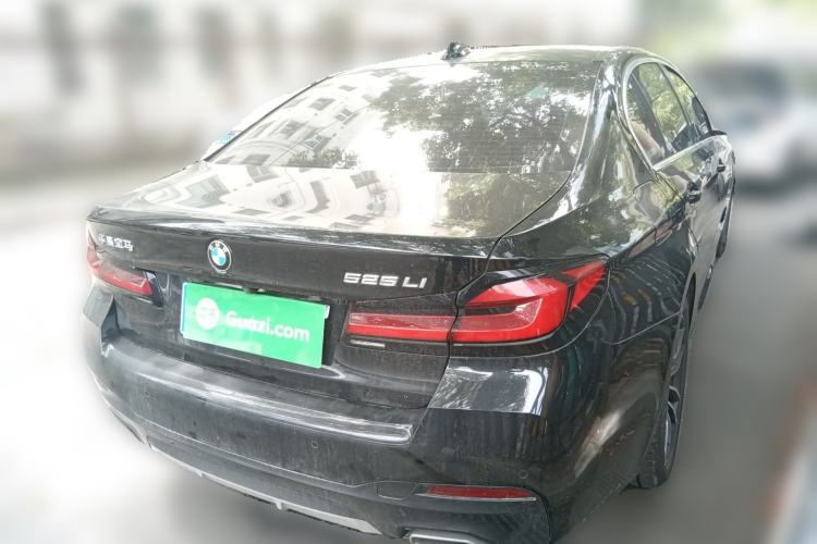 Used BMW 5 Series 2022 Second Facelift 525Li M Sport Package Rear Right 45 Deg