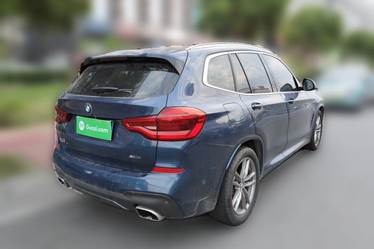 Used BMW X3 2020 xDrive25i M Sport Package Rear Right 45 Deg