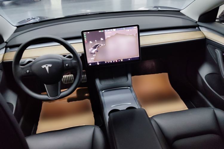 Used Tesla Model 3 2022 Performance High-Performance All-Wheel-Drive Version Center Console