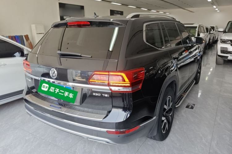 Used Volkswagen Teramont 2020 330TSI Two-Wheel-Drive Luxury Edition China VI Standard Rear Right 45 Deg