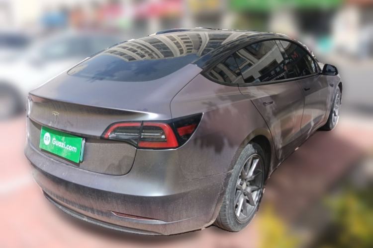 Used Tesla Model 3 2022 Rear-Wheel-Drive Version Rear Right 45 Deg