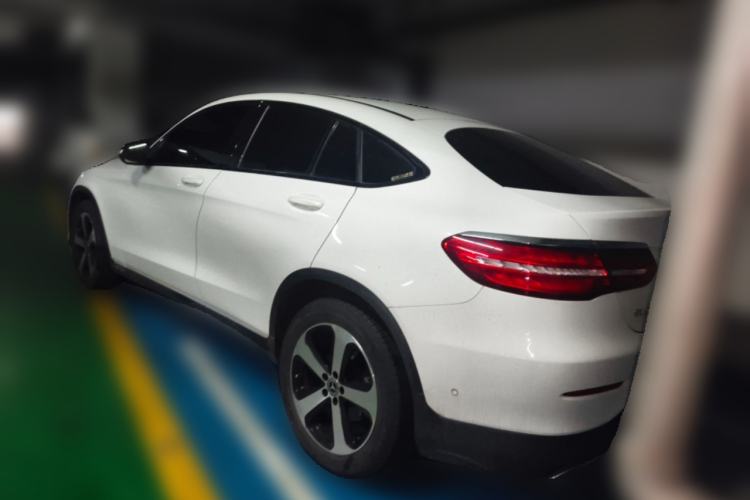 Used Mercedes-Benz GLC Coupe 2019 GLC 200 4MATIC Coupe SUV Rear Left 45 Deg