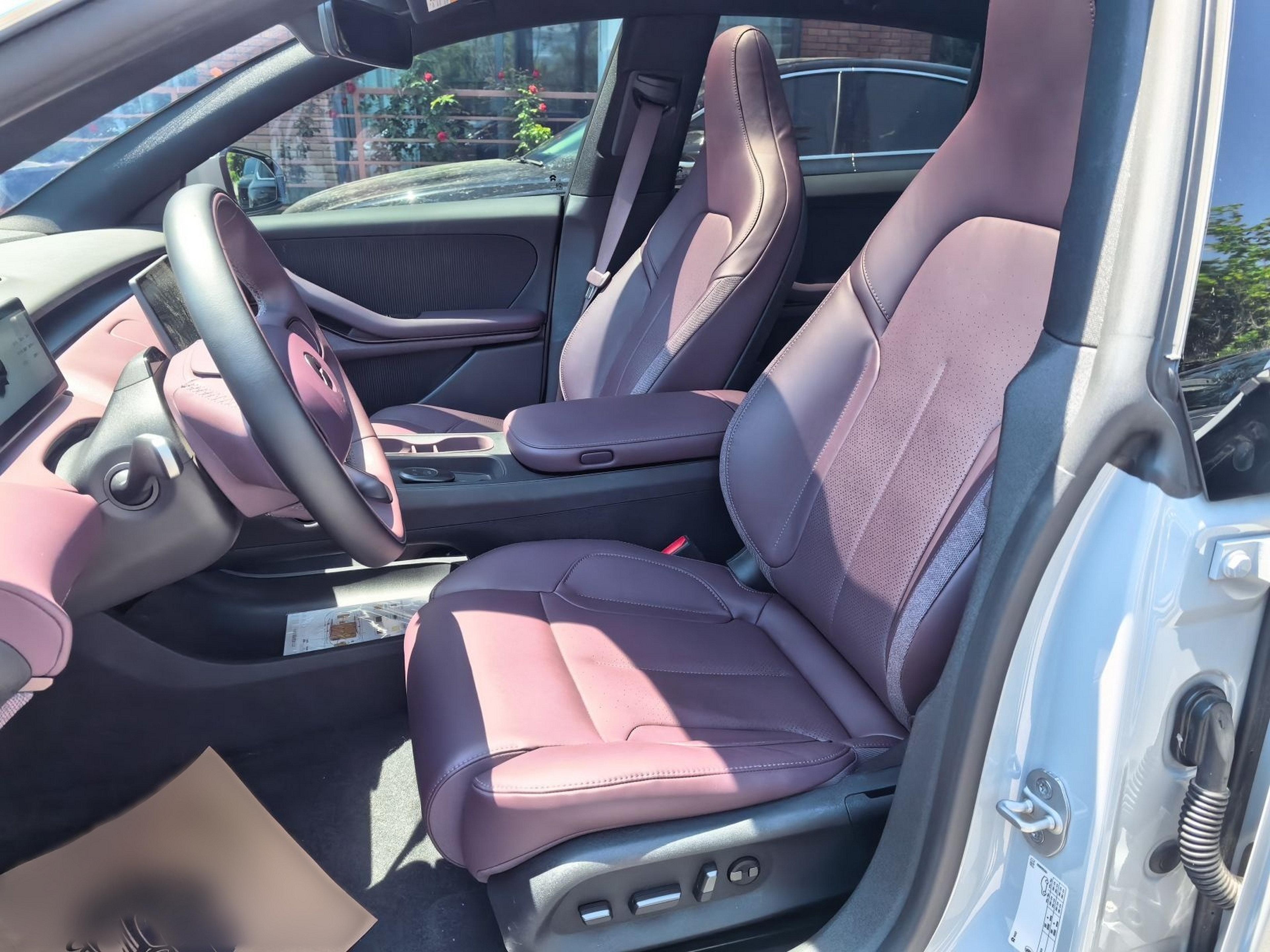 Avant de la voiture