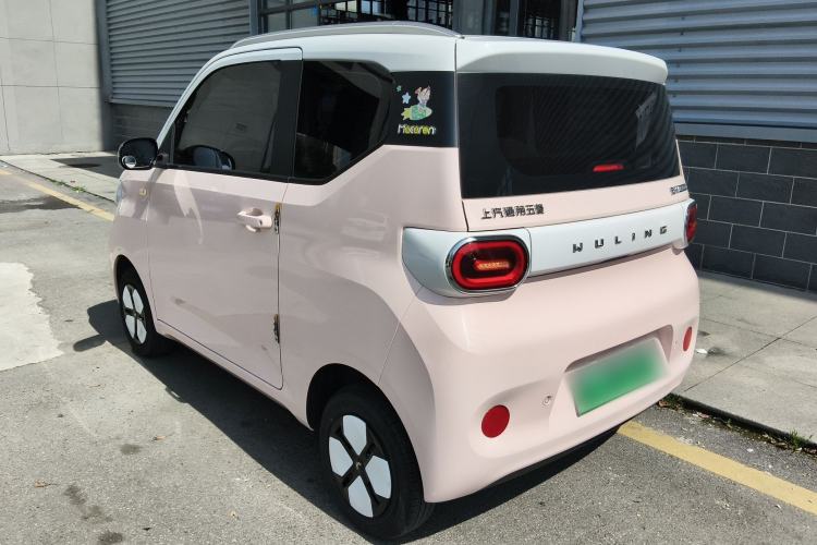 Used Wuling Hongguang MINIEV 2024 3rd Generation 215km Advanced Version Rear Left 45 Deg