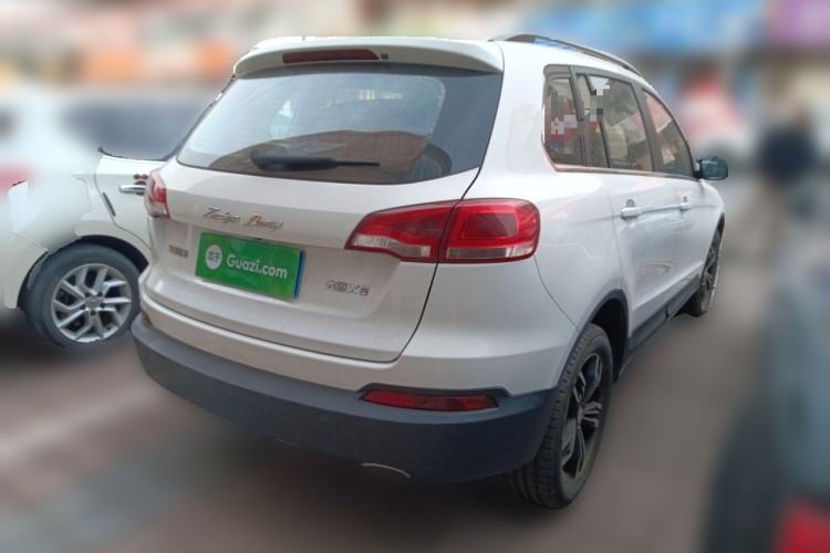 Used Zotye Domy X5 2017 Upgraded Model 1.5T Manual Luxury Version Rear Right 45 Deg