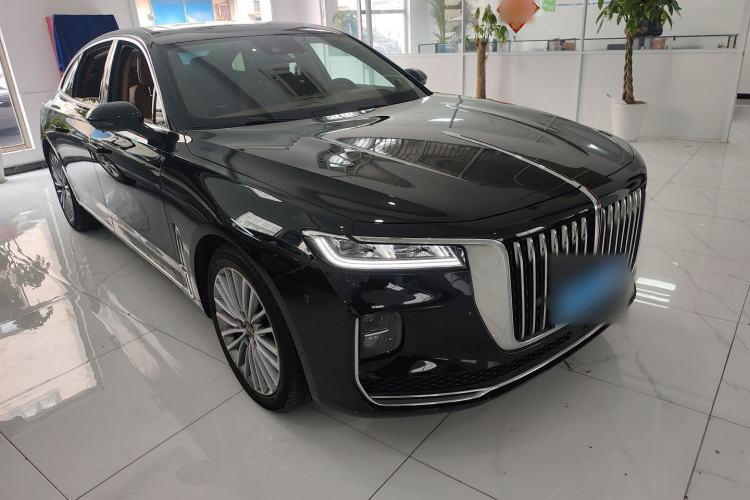 Used Hongqi H9 2020 Revised Version 2.0T Smart Connect Flagship Edition Front Right 45 Deg