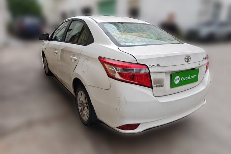 Used Toyota Vios 2014 1.5L Automatic ZhiZhen Edition Rear Left 45 Deg
