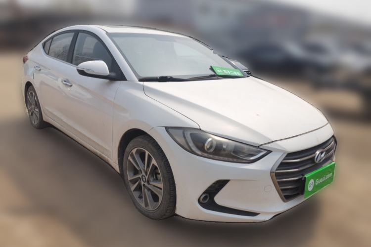 Used Hyundai Elantra (6th Generation / Lingdong) 2016 1.6L Automatic ZhiXuan – Elite Version Front Right 45 Deg
