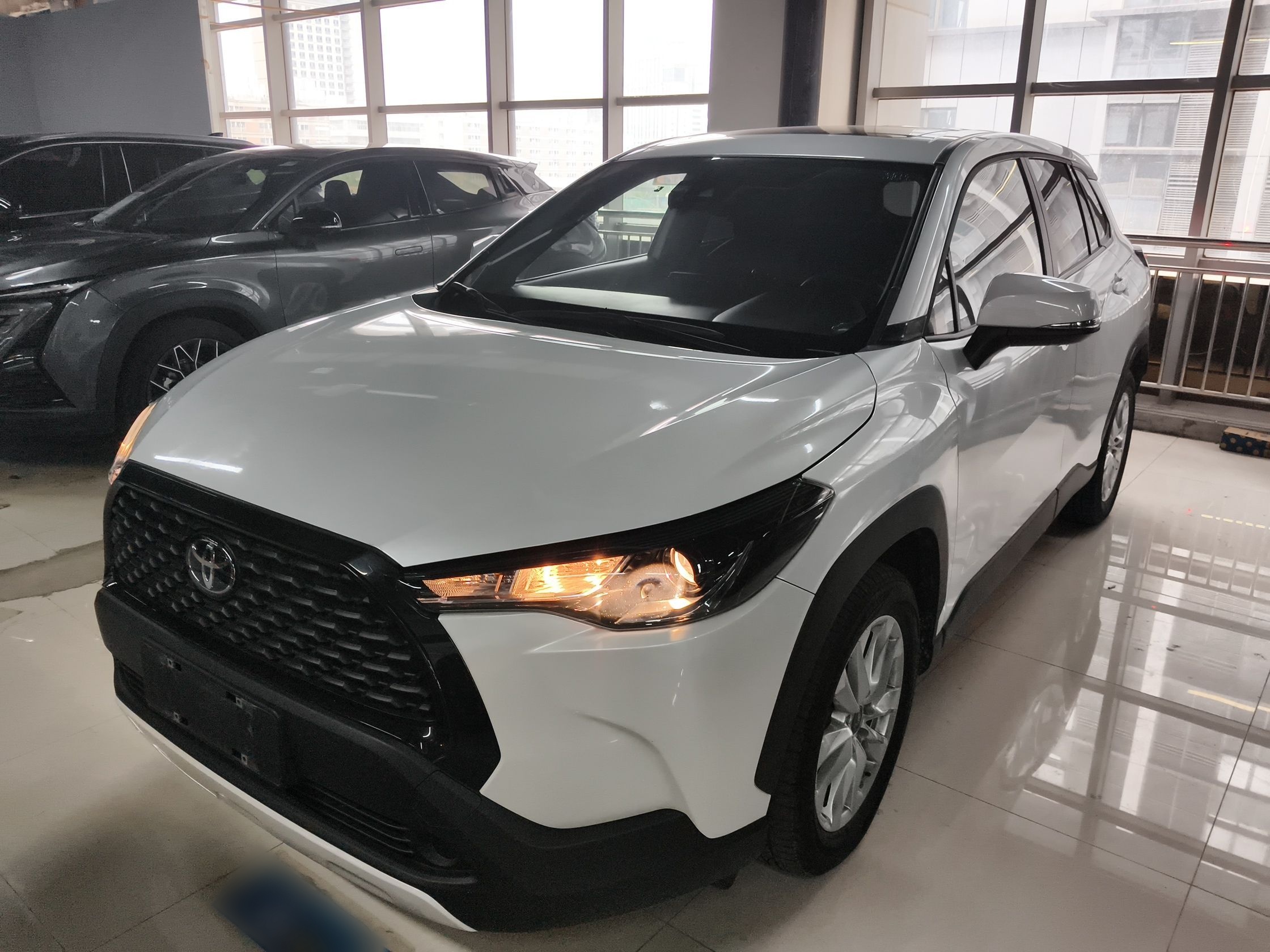 تحت مقدمة السيارة