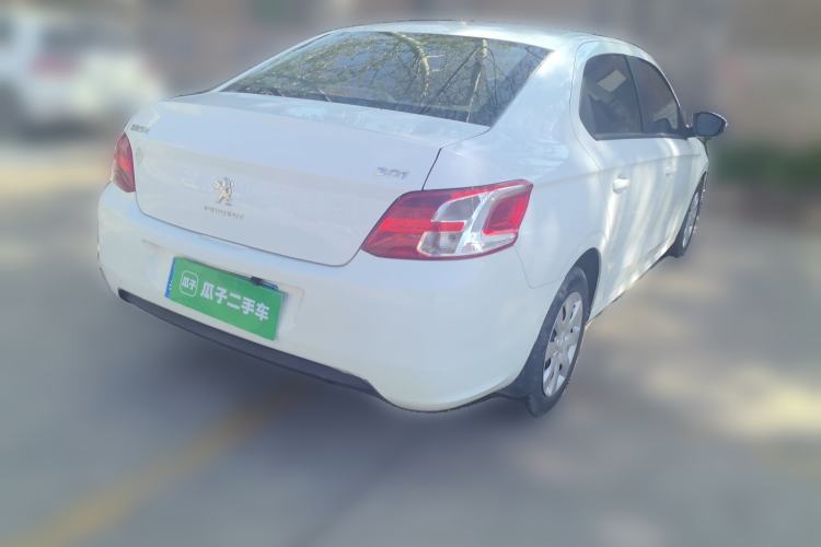 Used Peugeot 301 2014 1.6L Manual Comfort Edition Rear Right 45 Deg