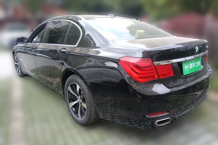 Used BMW 7 Series 2011 730Li Elegant Model Rear Left 45 Deg