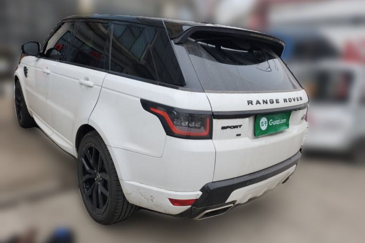 Used Land Rover Range Sport 2021 3.0 L6 YAO Black Edition Rear Left 45 Deg