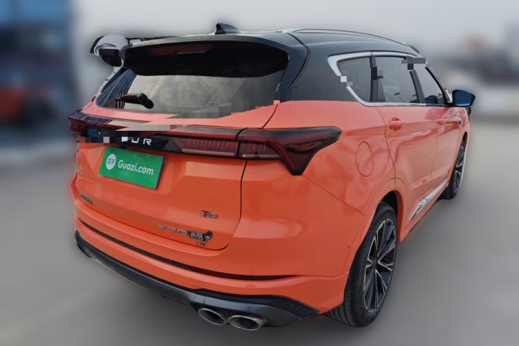 Used JETOUR X70 2023 Zhuge 2.0T DCT Wolong 7-Seater Rear Right 45 Deg