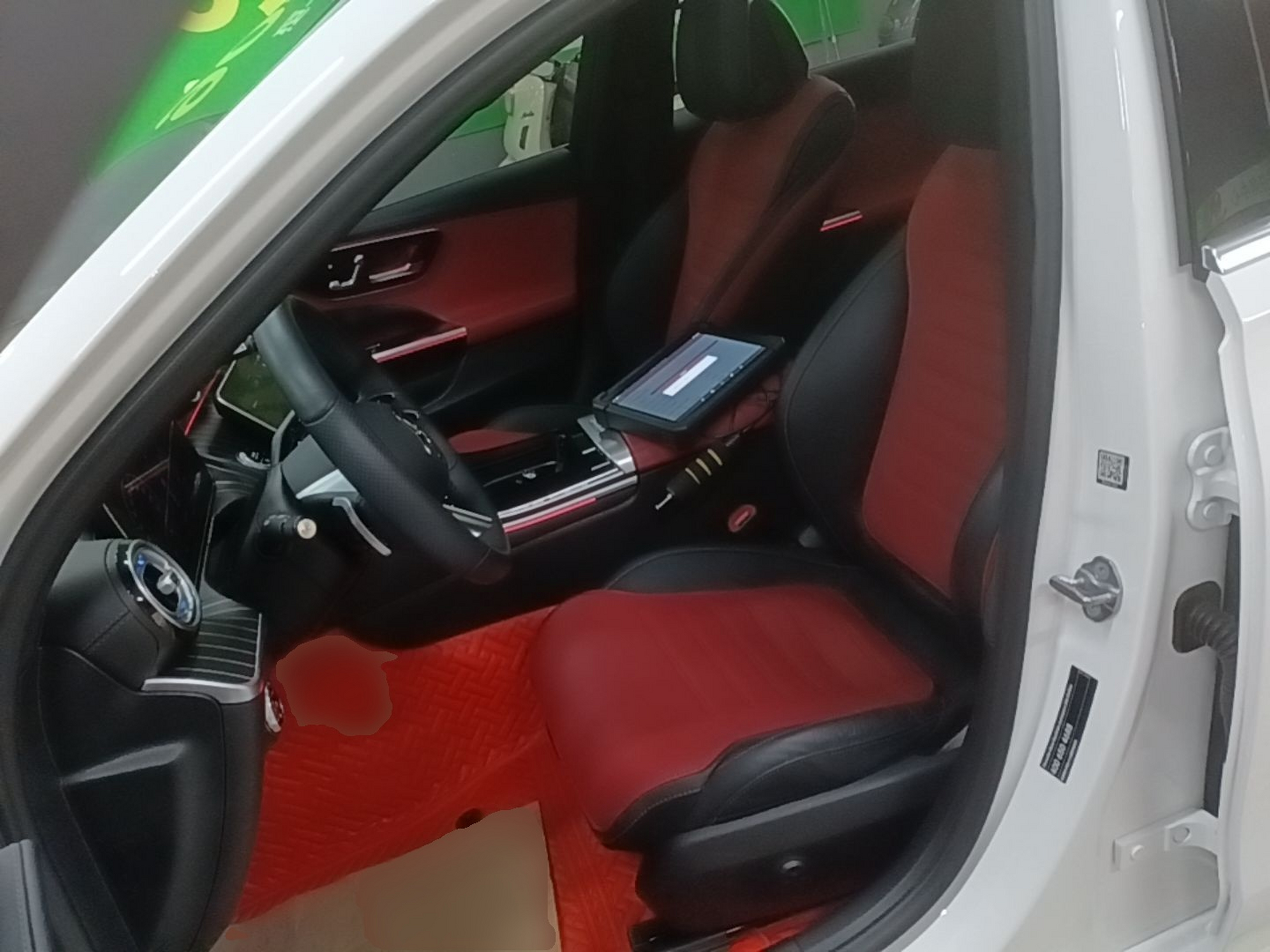Avant de la voiture