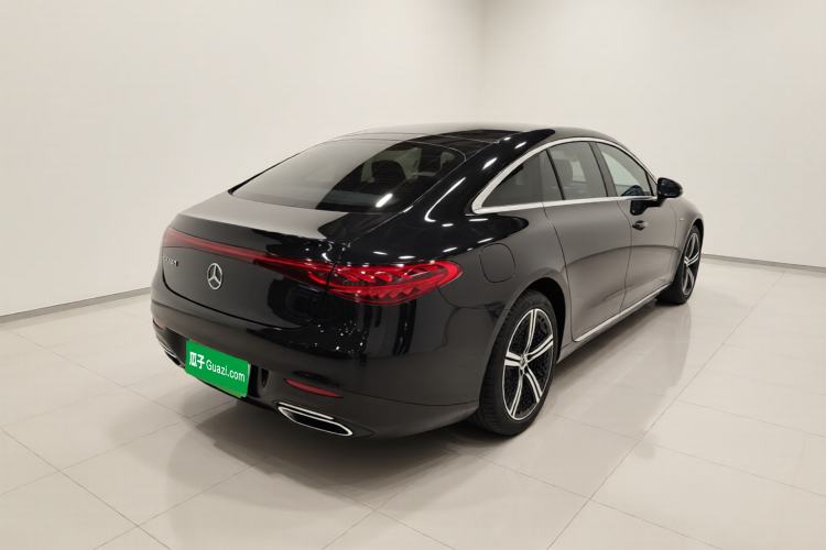 Used Mercedes-Benz EQS 2022 Updated Version 450+ Luxury Edition Rear Right 45 Deg