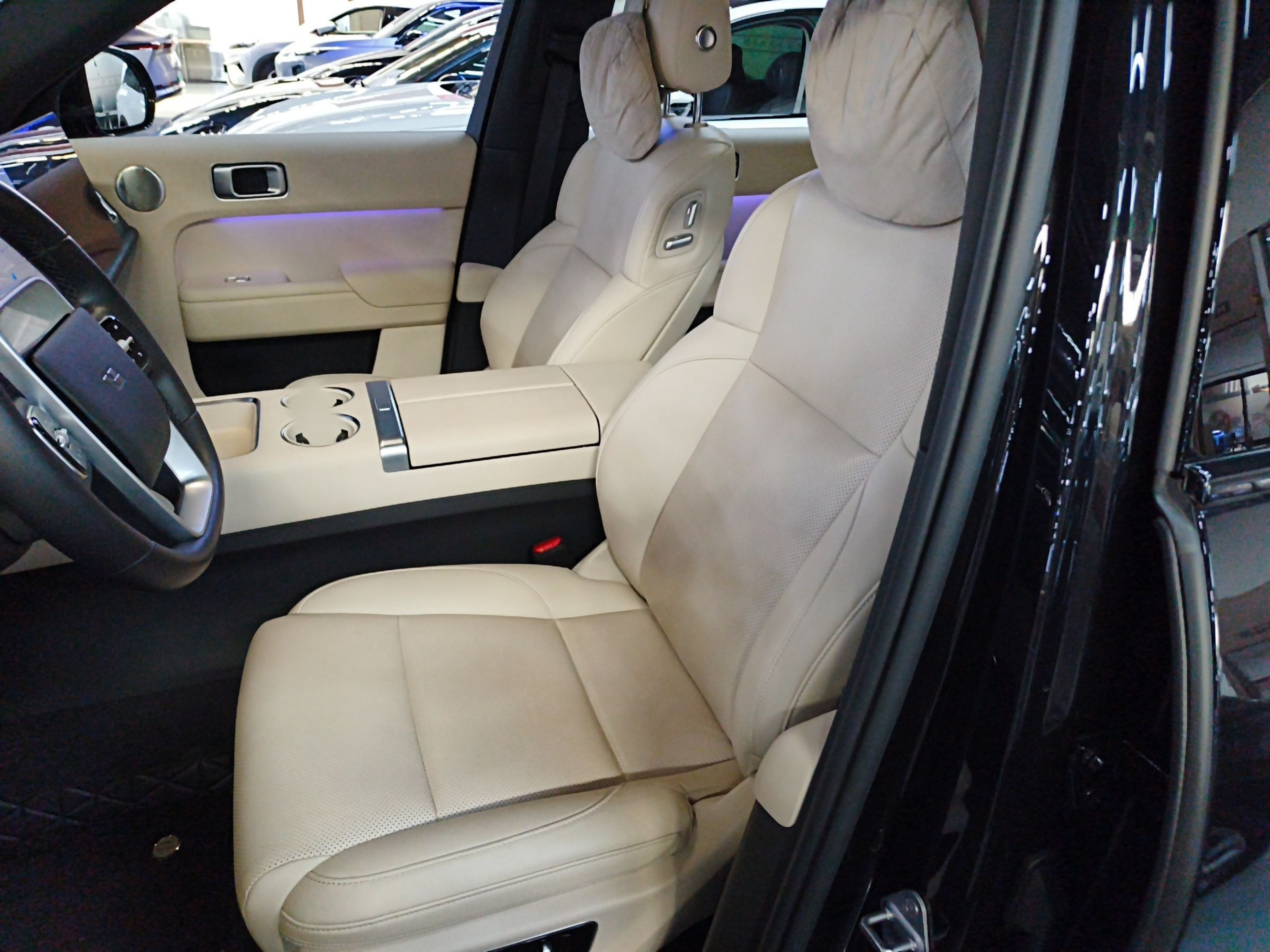 Avant de la voiture