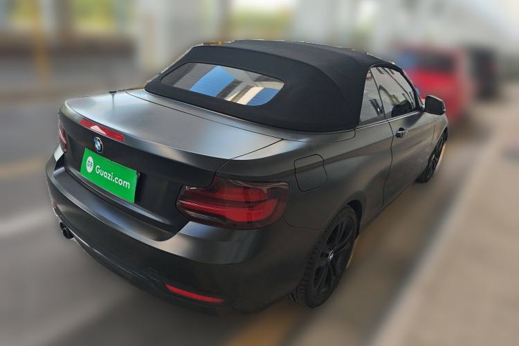 Used BMW 2 Series 2019 225i Convertible Coupe Sports Design Package Rear Right 45 Deg