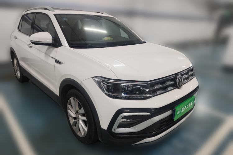 Used Volkswagen T-Cross 2019 1.5L Automatic Comfort Edition Front Right 45 Deg