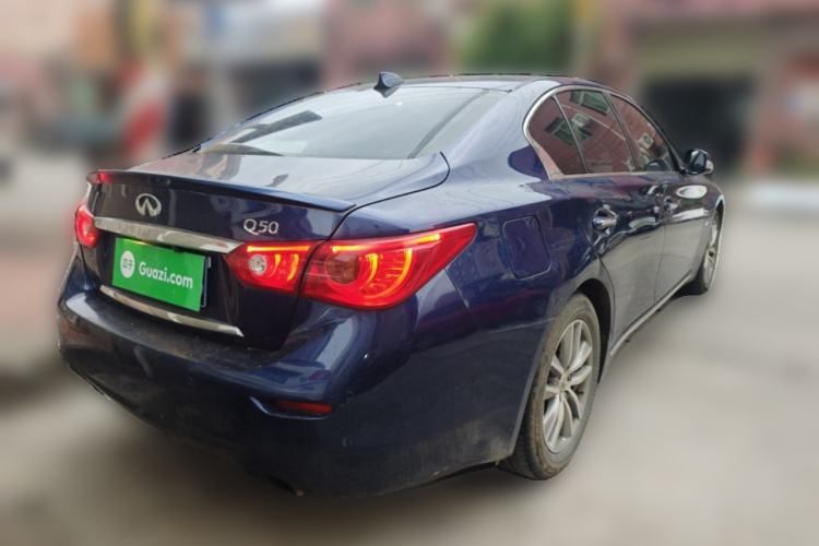 Used Infiniti Q50L 2016 2.0T Enjoyment Edition Rear Right 45 Deg