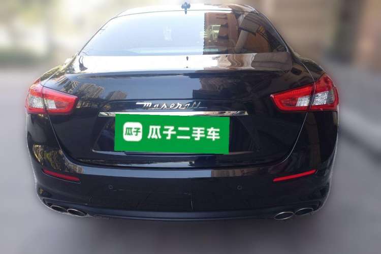 Used Maserati Ghibli 2019 3.0T Diamond Black Global Limited Edition China VI Standard Rear
